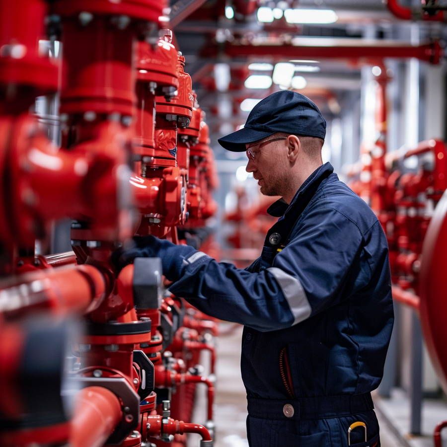 Монтаж, техническое обслуживание и ремонт систем пожаротушения